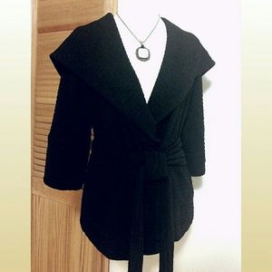 Hooded Wrap Jacket